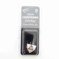KOP18863 Metal Die Silver Colored White Numbers D20 22mm (7/8in) 1 Die