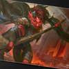 Karlach, Fury of Avernus Playmat - Baldur's Gate 3