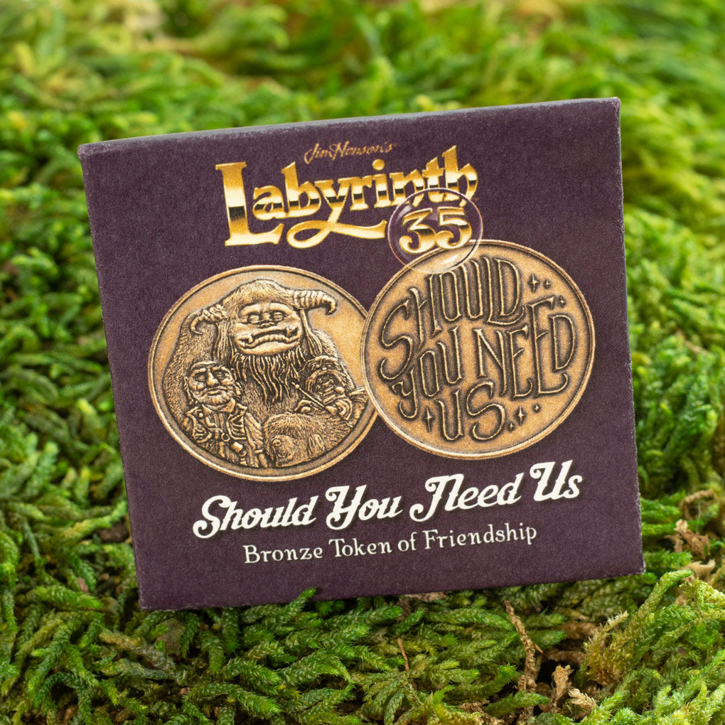 Labyrinth | Should You Need Us Bronze Friendship Token