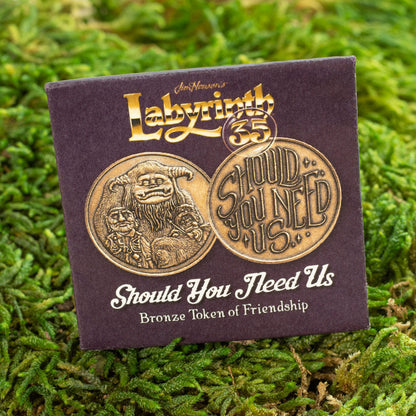 Labyrinth | Should You Need Us Bronze Friendship Token