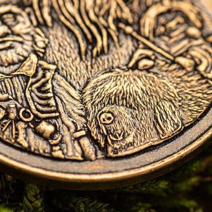 Labyrinth | Should You Need Us Bronze Friendship Token