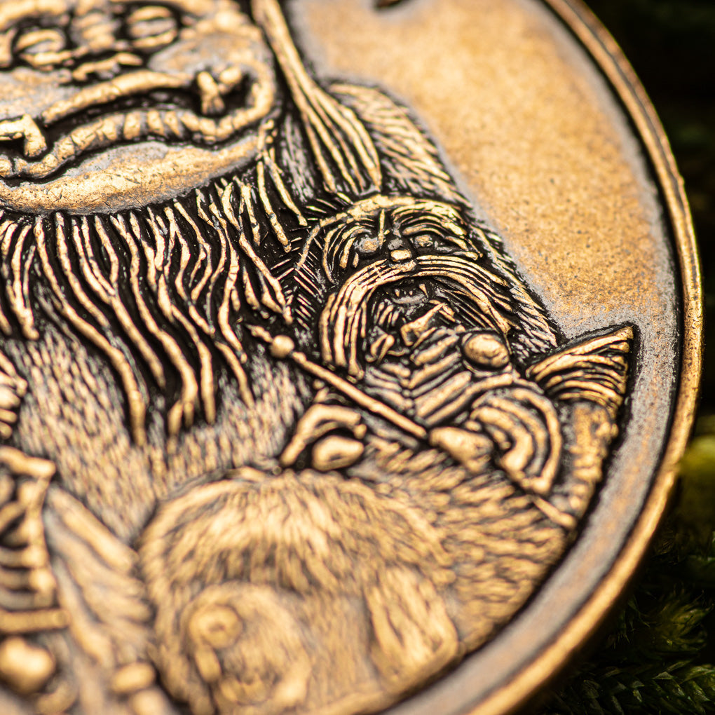 Labyrinth | Should You Need Us Bronze Friendship Token