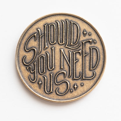 Labyrinth | Should You Need Us Bronze Friendship Token