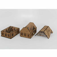 LCW1106 Bella The Town Hall 28mm Scale Miniature Terrain Laser Craft Workshop