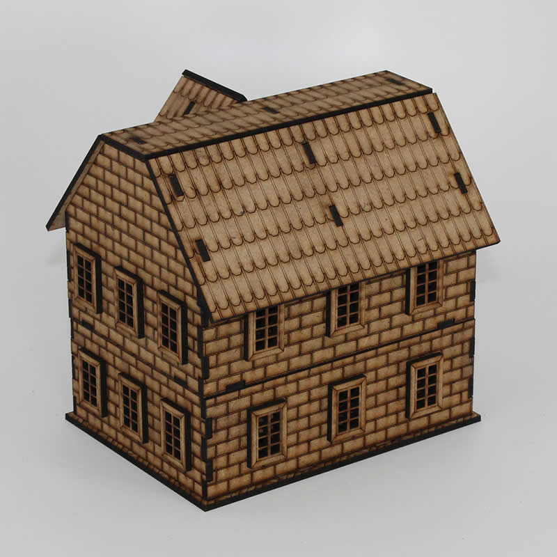 LCW1106 Bella The Town Hall 28mm Scale Miniature Terrain Laser Craft Workshop