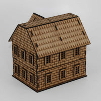 LCW1106 Bella The Town Hall 28mm Scale Miniature Terrain Laser Craft Workshop