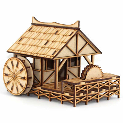 LCW1225 Jenash Saw Mill 28mm Scale Miniature Terrain Laser Craft Workshop