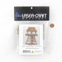 LCW1230 Jenash Town Guard Tower 28mm Scale Miniature Terrain Laser Craft