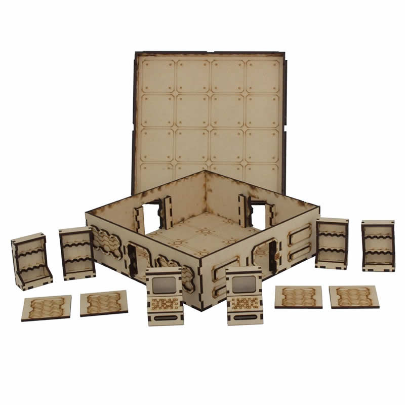 LCW1321 The Armory 8 x 8 Fortified Terrain Building Laser Craft