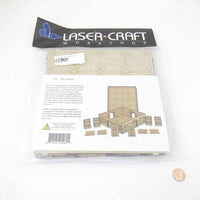 LCW1321 The Armory 8 x 8 Fortified Terrain Building Laser Craft