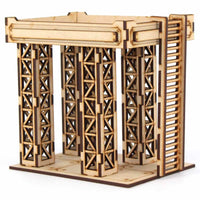 LCW1335 Guard Tower Building 6 Inches Tall 28mm Miniature Terrain Laser Craft