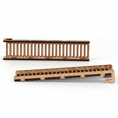 LCW1340 2 Story Ladders Pack of 2 28mm Scale Miniature Terrain Laser Craft