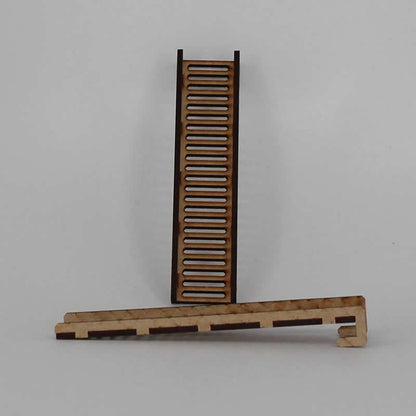 LCW1340 2 Story Ladders Pack of 2 28mm Scale Miniature Terrain Laser Craft