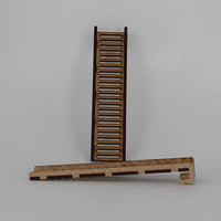 LCW1340 2 Story Ladders Pack of 2 28mm Scale Miniature Terrain Laser Craft