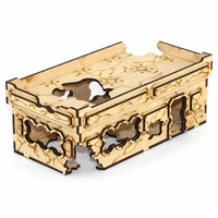 LCW1415 Ruined Blockhouse Building 8 x 4 Inch 28mm Scale Miniature Terrain