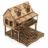 LCW2210 The High House Building 28mm Scale Miniature Terrain Laser Craft