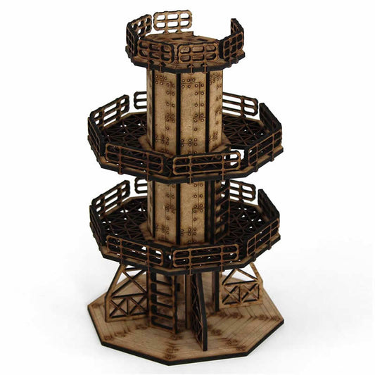 LCW2625 Heavy Industry Elevated Storage Tank 28mm Scale Miniature Terrain