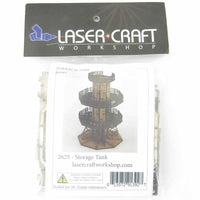 LCW2625 Heavy Industry Elevated Storage Tank 28mm Scale Miniature Terrain