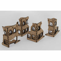 LCW2710 The Four Corners Ruin Building 28mm Scale Miniature Terrain