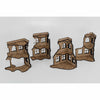 LCW2710 The Four Corners Ruin Building 28mm Scale Miniature Terrain
