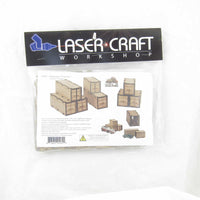 LCW9020 Gaslands Sea Containers 28mm Scale Miniature Terrain Laser Craft