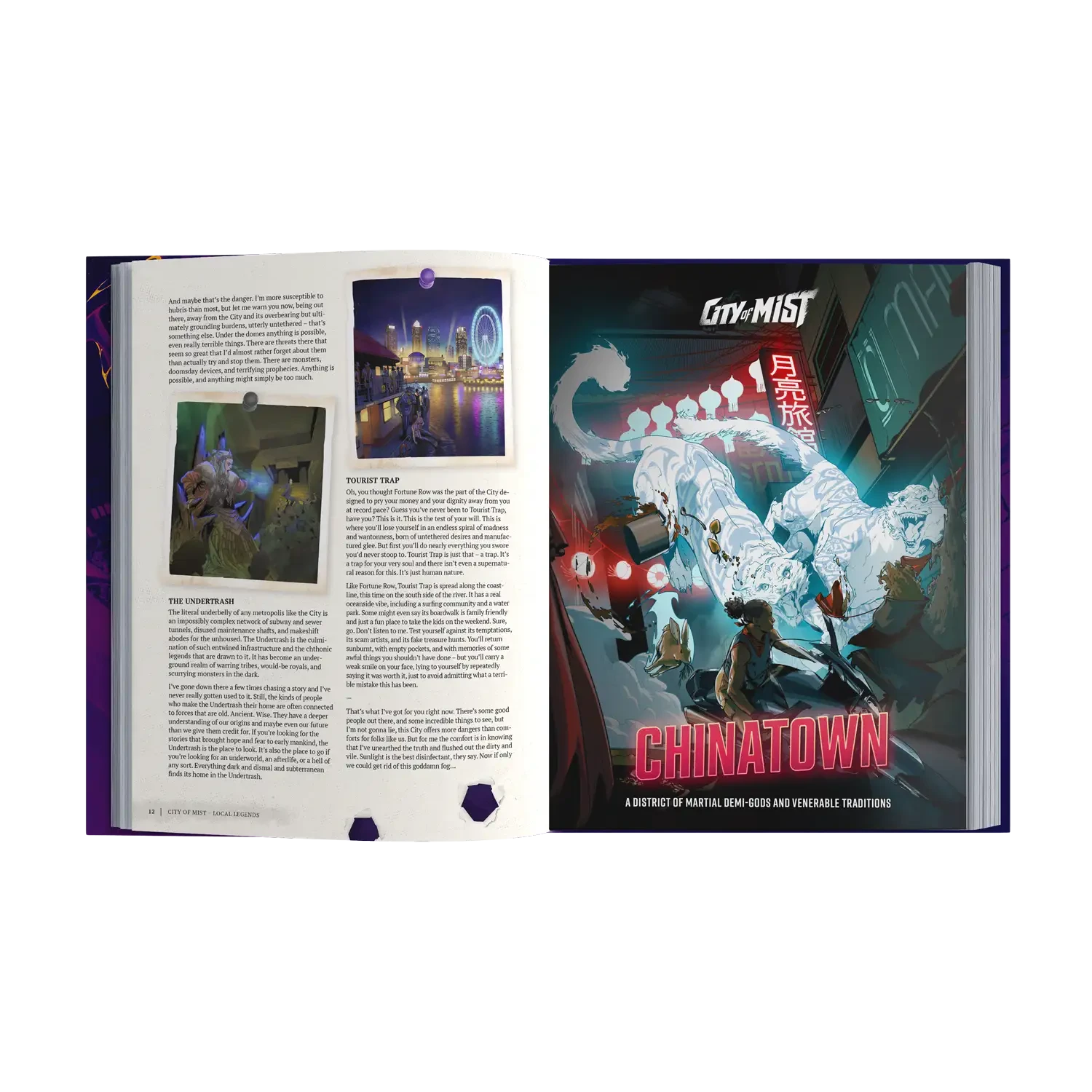 Local Legends — City of Mist Districts & One-Shots Expansion