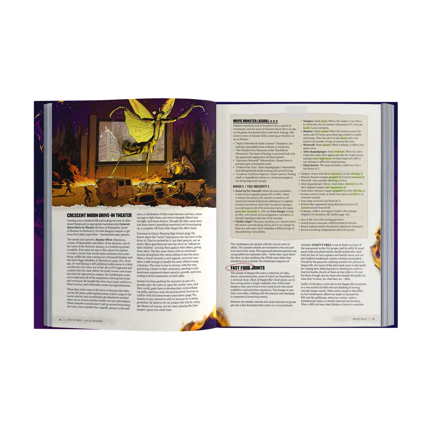 Local Legends — City of Mist Districts & One-Shots Expansion