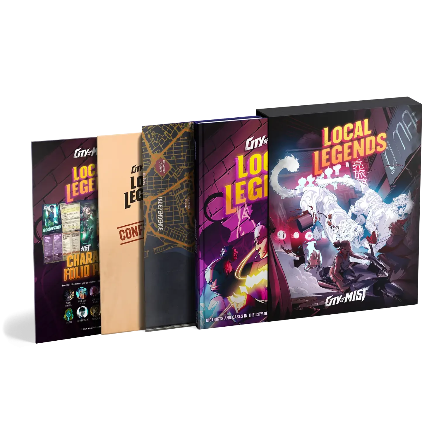 The Vigilante Set — City of Mist Local Legends Premium Slipcase Bundle