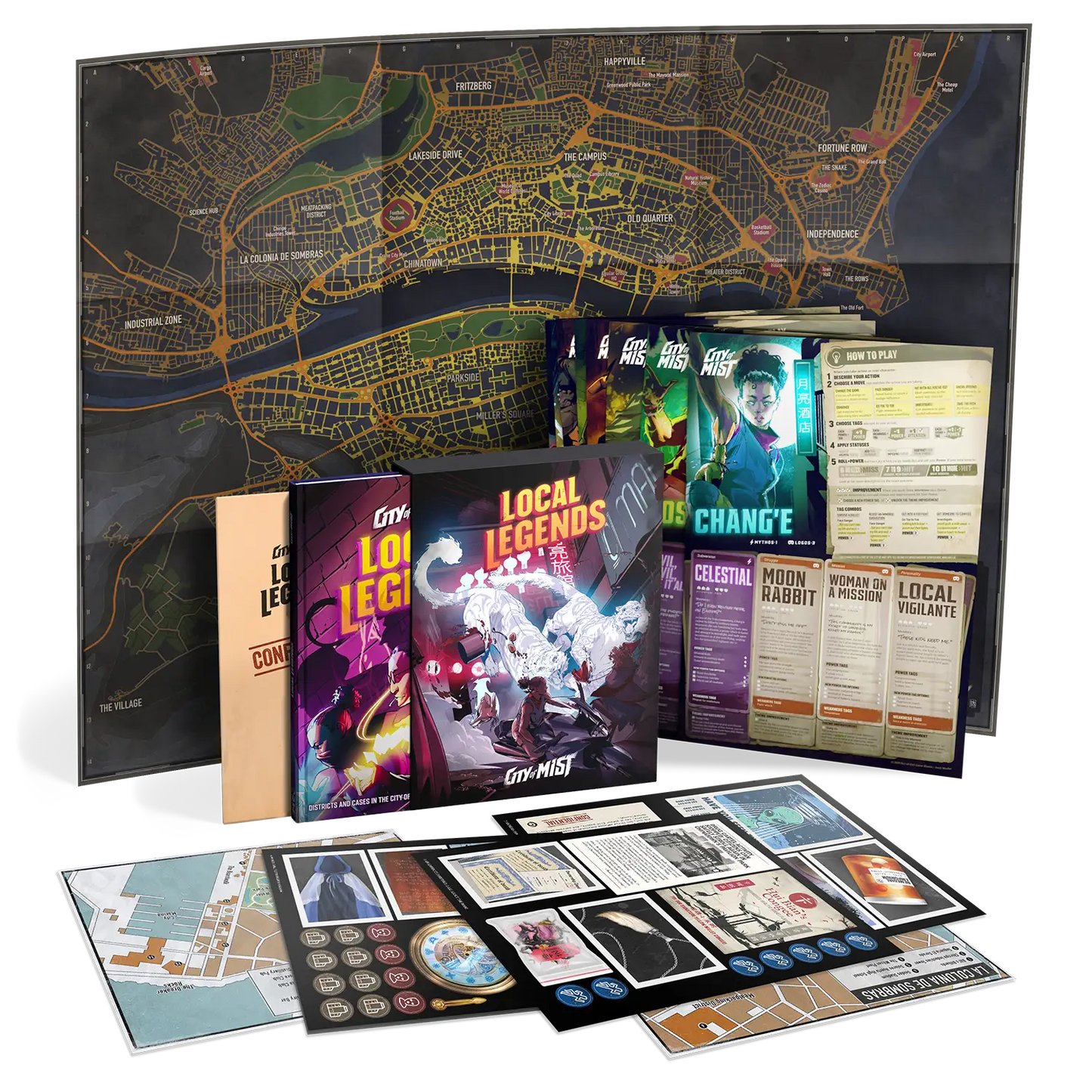 The Vigilante Set — City of Mist Local Legends Premium Slipcase Bundle