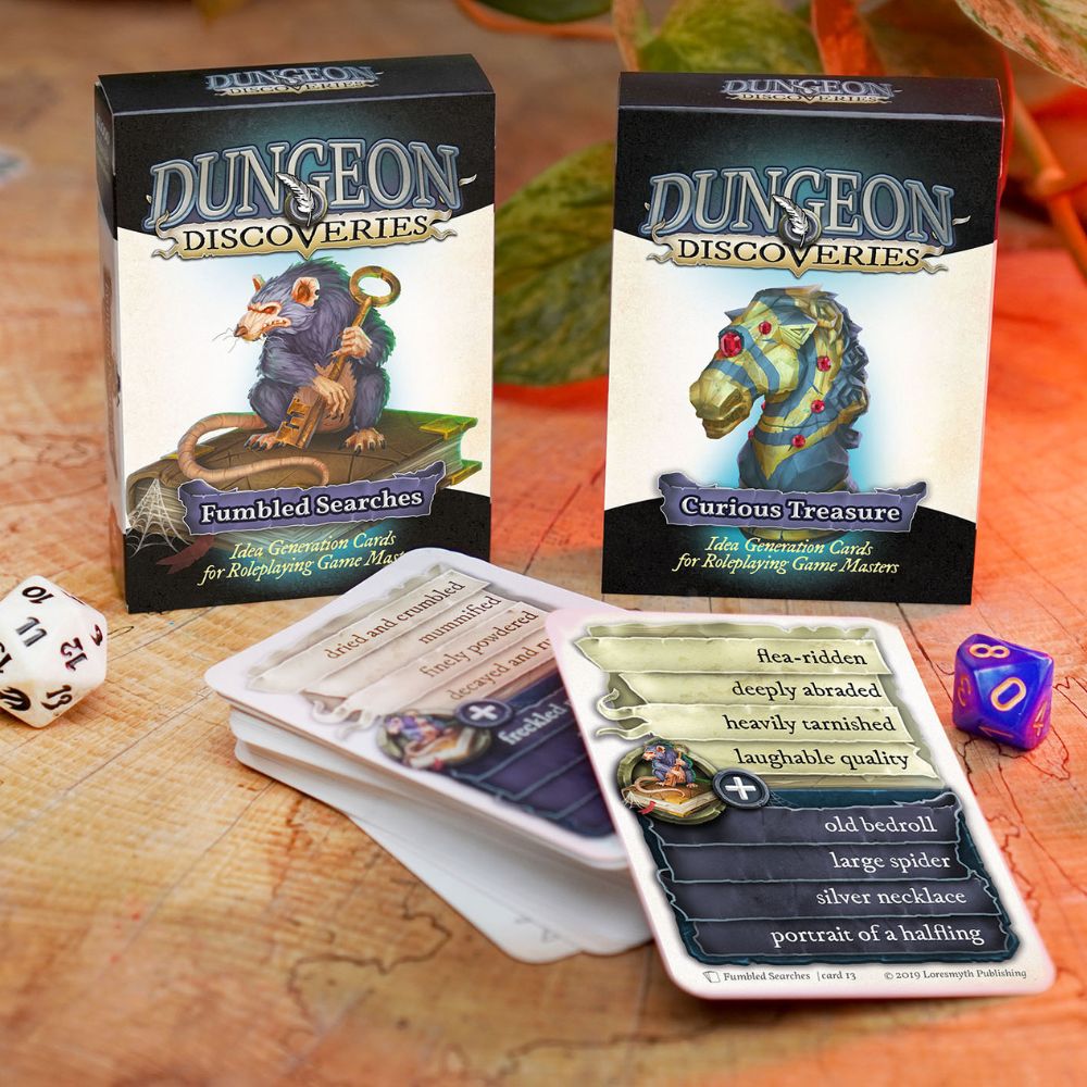 Dungeon Discoveries: Fumbled Searches Card Deck