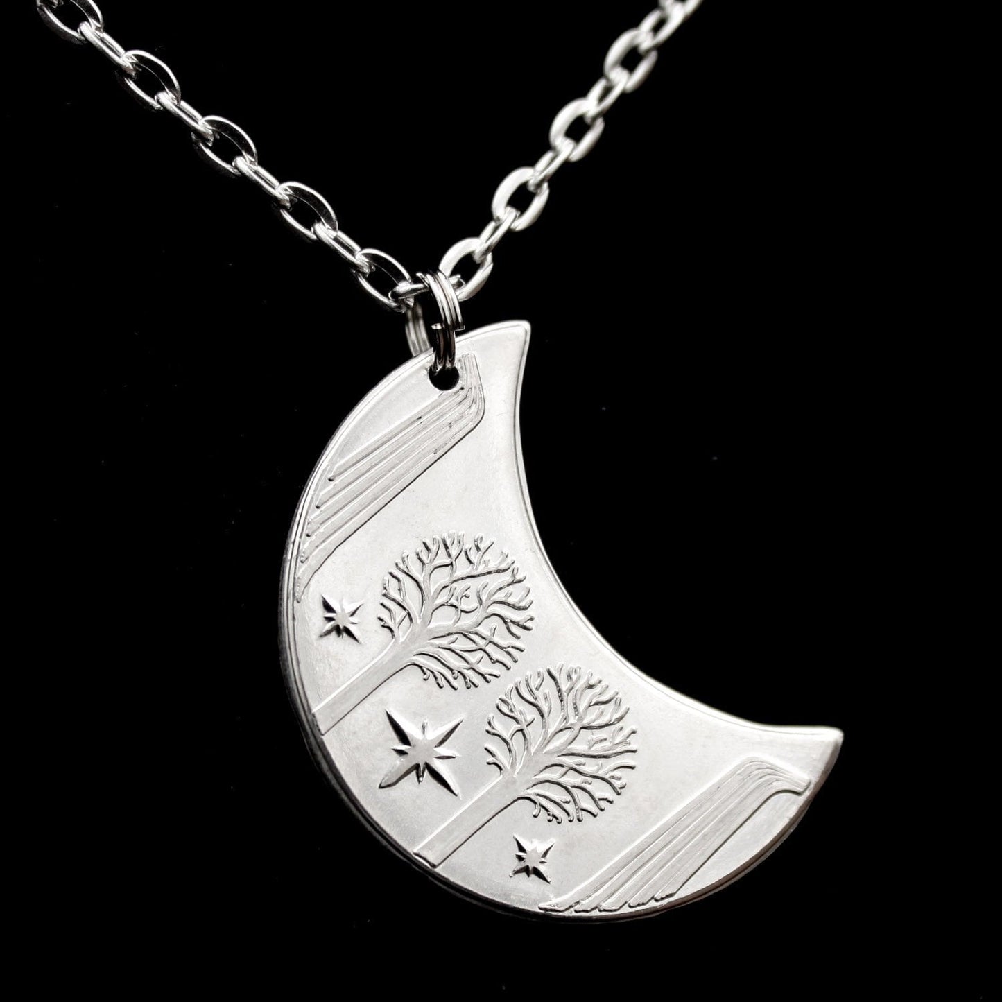 Rivendell™ Silver Moon Necklace