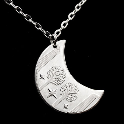 Rivendell™ Silver Moon Necklace
