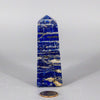 Lapis Lazuli Crystal Obelisk Tower Deep Blue