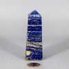 Lapis Lazuli Crystal Obelisk Tower Deep Blue