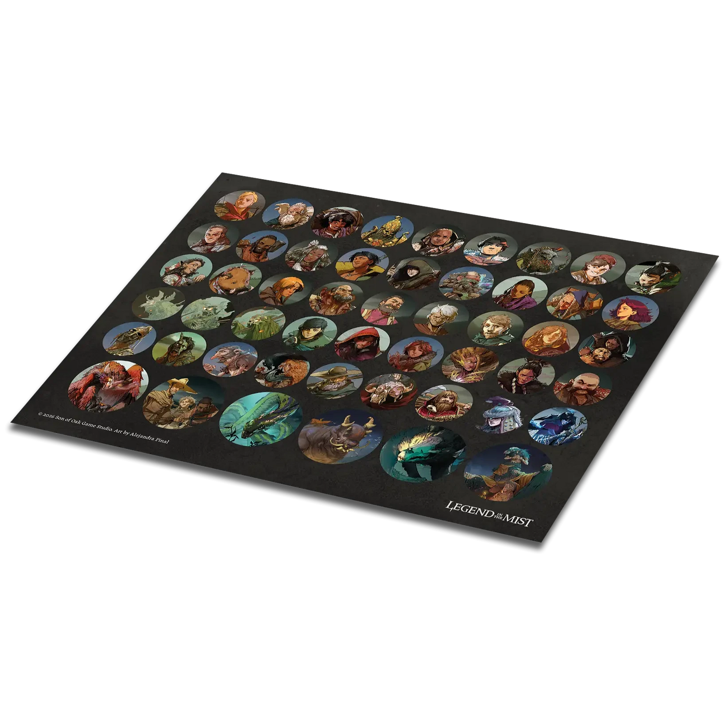 Scene Maps & Tokens - Legend in the Mist