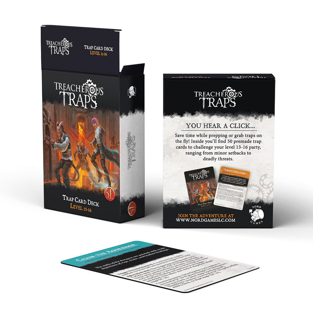 Treacherous Traps Deck Level 13–16 (5E)