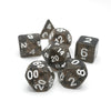 Essence of Licorice - 7 Piece DnD Dice Set | Acrylic RPG Gaming Dice