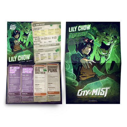 City of Mist Starter Box — Learn-to-Play Tabletop RPG Set