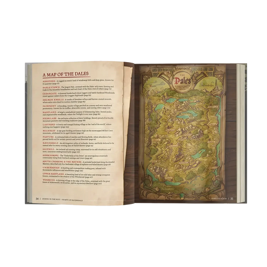 Hearts of Ravensdale - Setting Book - Legend in the Mist