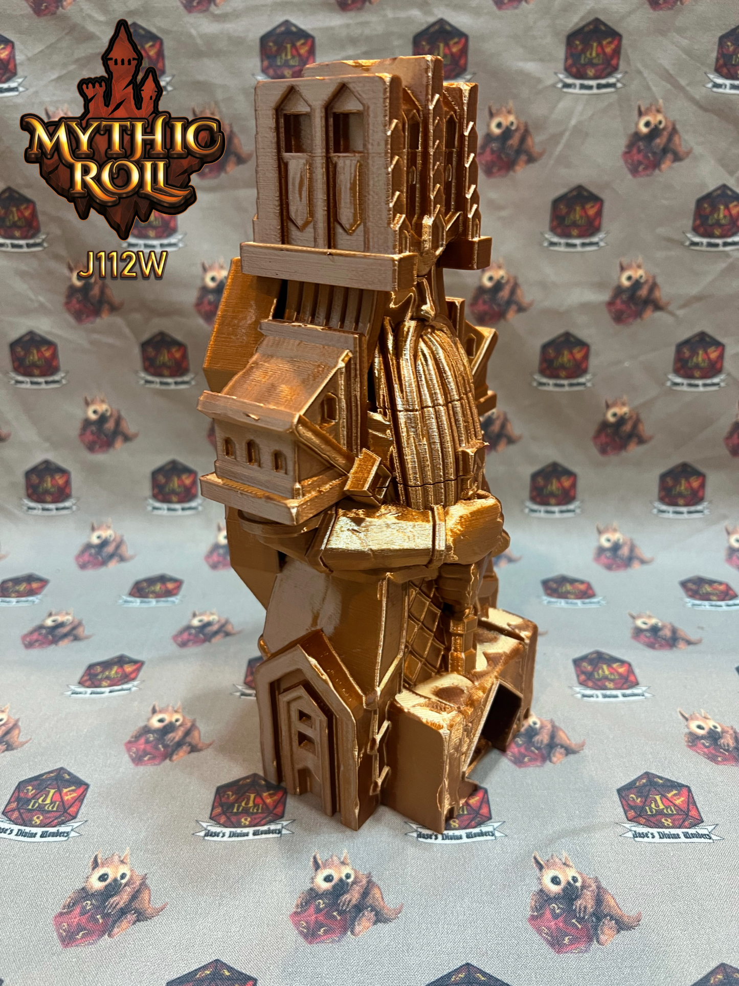 Mythic Roll Dice Tower - Baldur's Shrine