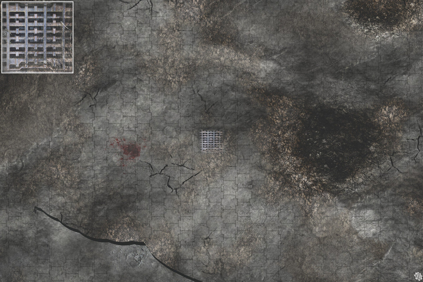 Mats by Mars: Urban Strike Tabletop Wargaming Play Mat