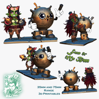 Fuze and Mr. Biggy, Goblin Artificer