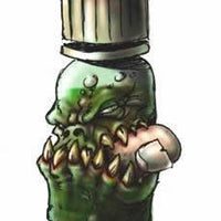 MAOWMB02 Monster Bottle Finger Miniature Monster Bottle