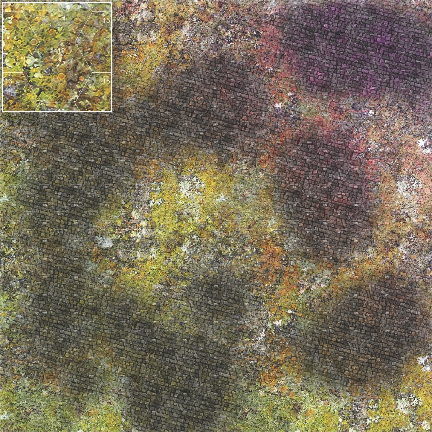 Mats by Mars: Abandoned City v1.0 Tabletop Wargaming Play Mat