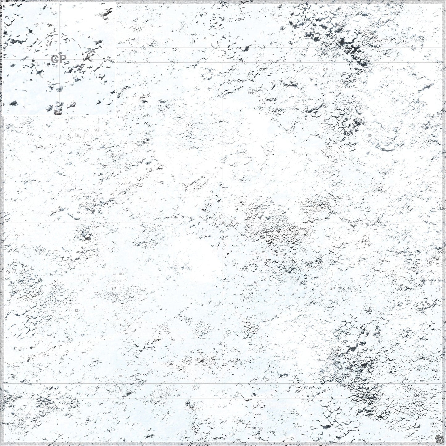 Mats by Mars: Winter's Wrath v1.0 Tabletop Wargaming Play Mat
