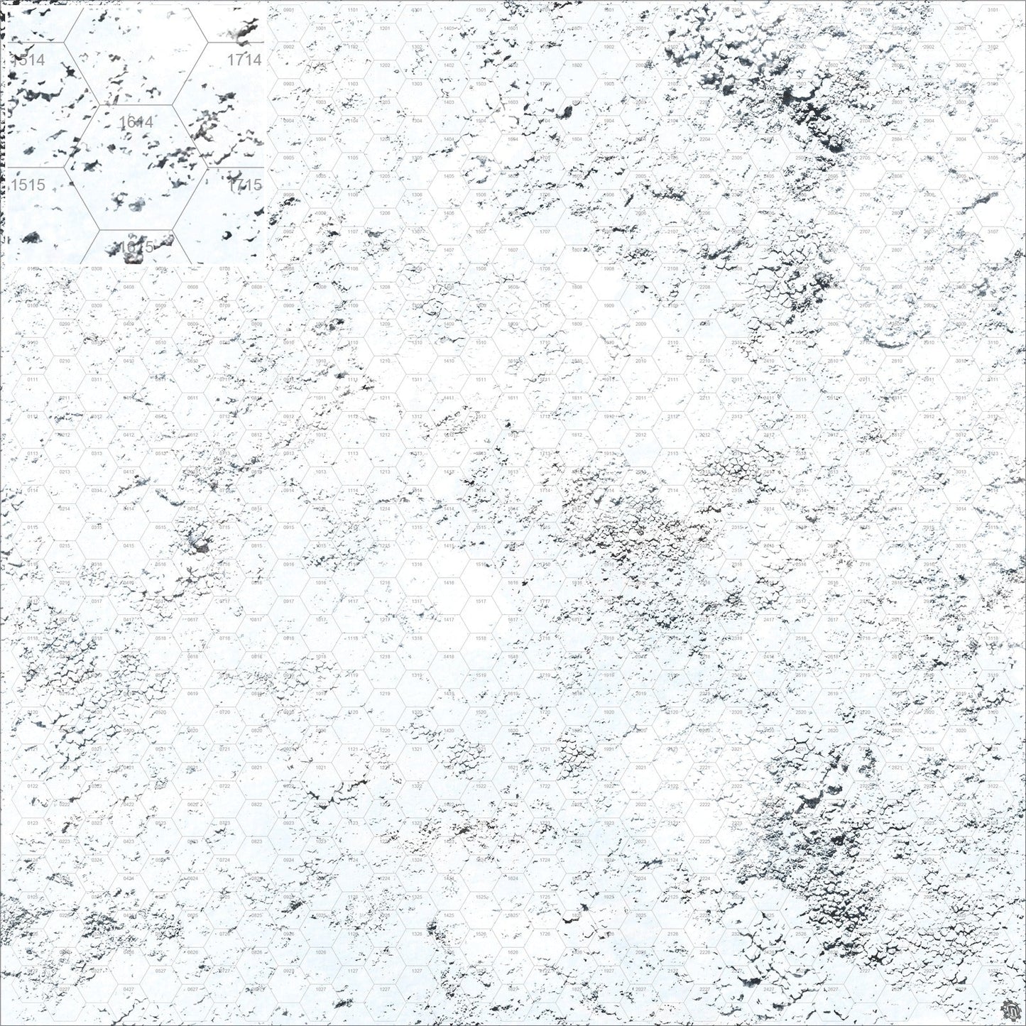 Mats by Mars: Winter's Wrath v1.0 Tabletop Wargaming Play Mat