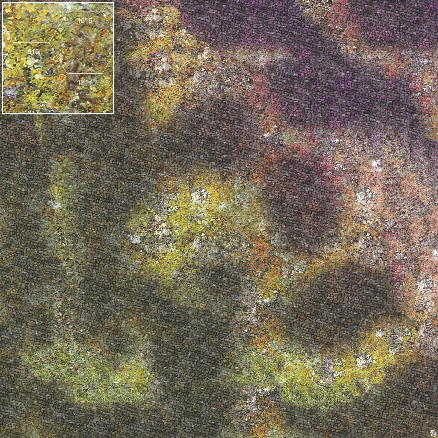 Mats by Mars: Abandoned City v1.0 Tabletop Wargaming Play Mat