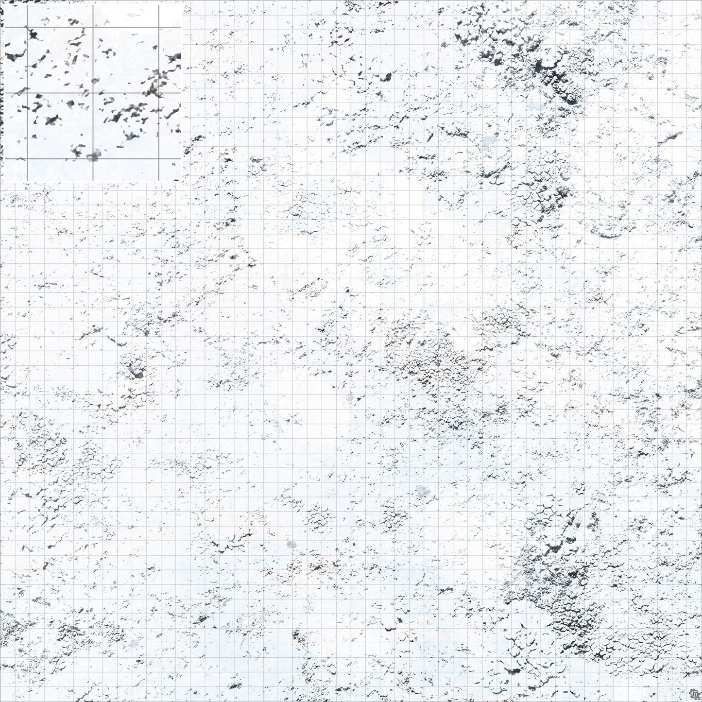 Mats by Mars: Winter's Wrath v1.0 Tabletop Wargaming Play Mat