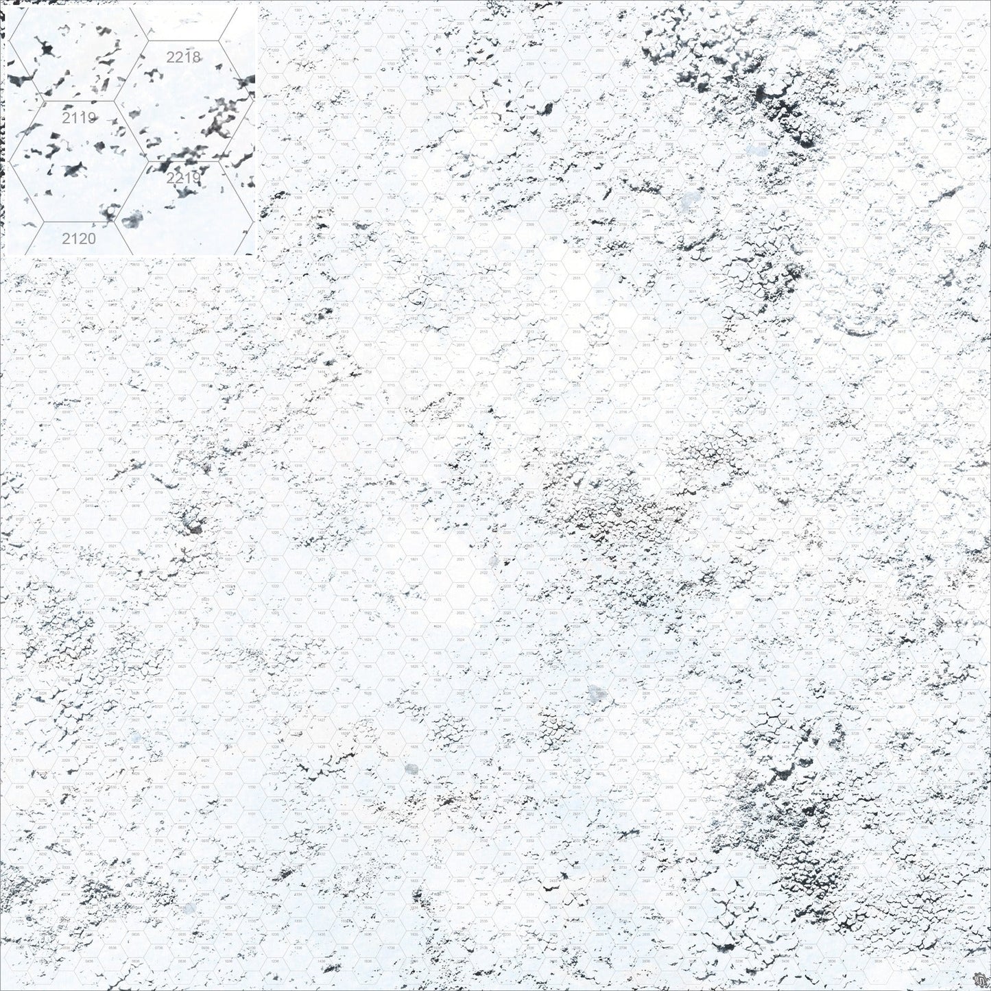 Mats by Mars: Winter's Wrath v1.0 Tabletop Wargaming Play Mat