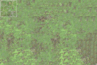 Mats by Mars: Overgrown Cobbles v1.0 Tabletop Wargaming Play Mat